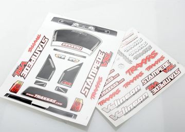 Decal Sheets Stampede VXL in the group Brands / T / Traxxas / Bodies & Accessories at Minicars Hobby Distribution AB (423613R)