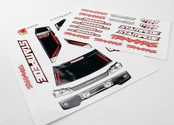 Decal Sheet Stampede in the group Brands / T / Traxxas / Bodies & Accessories at Minicars Hobby Distribution AB (423616)