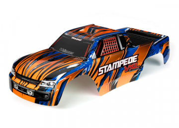 Body Stampede 2WD VXL Orange & Blue Painted in the group Brands / T / Traxxas / Bodies & Accessories at Minicars Hobby Distribution AB (423620T)
