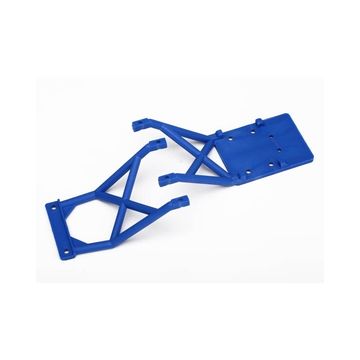 Skid Plates Front and Rear Blue in the group Brands / T / Traxxas / Spare Parts at Minicars Hobby Distribution AB (423623X)