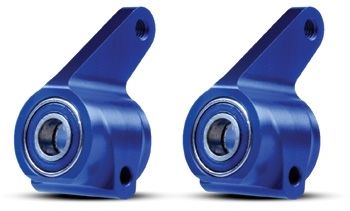 Steering Blocks Aluminium Blue (Pair) in the group Brands / T / Traxxas / Spare Parts at Minicars Hobby Distribution AB (423636A)
