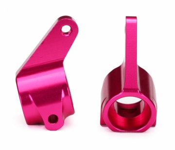 Steering Blocks Aluminium Pink (Pair) in the group Brands / T / Traxxas / Spare Parts at Minicars Hobby Distribution AB (423636P)