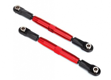 Turnbuckle Complete Alu Red Camber Link 73mm (2) in the group Brands / T / Traxxas / Spare Parts at Minicars Hobby Distribution AB (423644R)
