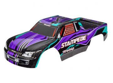 Body Stampede 2WD Purple Painted in the group Brands / T / Traxxas / Bodies & Accessories at Minicars Hobby Distribution AB (423651P)