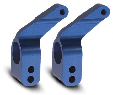 Stub Axle Carriers Aluminium Blue (2) in the group Brands / T / Traxxas / Spare Parts at Minicars Hobby Distribution AB (423652A)