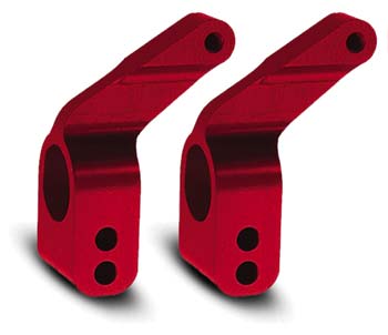 Stub Axle Carriers Aluminium Red (2) in the group Brands / T / Traxxas / Spare Parts at Minicars Hobby Distribution AB (423652X)
