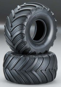 Tires Terra Groove 2.0/3.0 Truck (2) in the group Brands / T / Traxxas / Tires & Wheels at Minicars Hobby Distribution AB (423667)