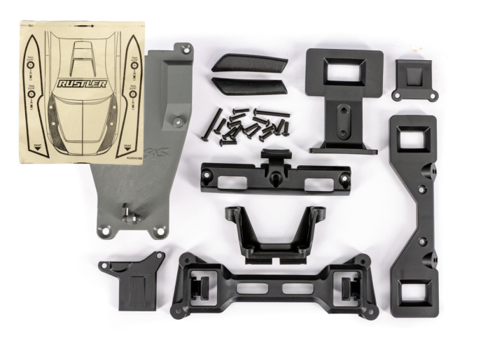 Conversion Kit Clipless Body Rustler 2WD