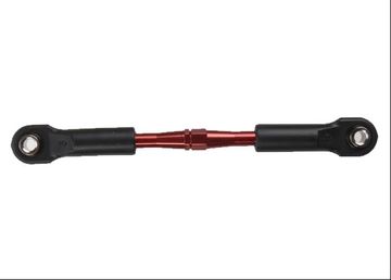 Turnbuckle Komplett Camberstag 82mm Aluminium Röd