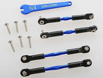 Turnbuckle Camber Link Set Aluminium Blue in the group Brands / T / Traxxas / Spare Parts at Minicars Hobby Distribution AB (423741A)