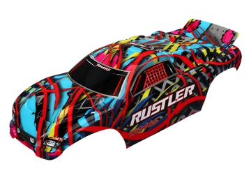 Body Rustler Hawaiian Painted in the group Brands / T / Traxxas / Bodies & Accessories at Minicars Hobby Distribution AB (423749)