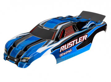 Body Rustler 2WD Blue Painted in the group Brands / T / Traxxas / Bodies & Accessories at Minicars Hobby Distribution AB (423750X)