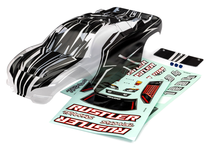 Body Rustler 2WD Clipless ProGraphix