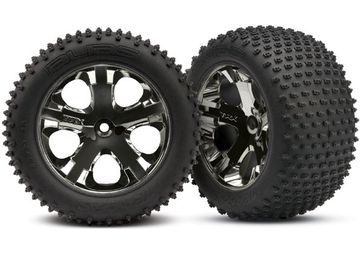 Tires & Wheels Alias/All-Star Black Chrome 2.8 TSM Rear (2) in the group Brands / T / Traxxas / Tires & Wheels at Minicars Hobby Distribution AB (423770A)