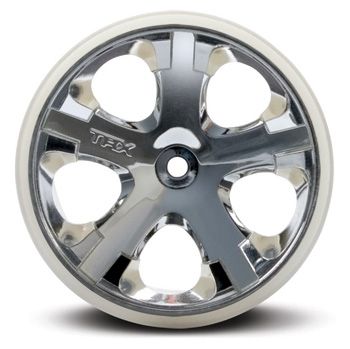 Wheels All-Star Chrome 2.8 (2) in the group Brands / T / Traxxas / Tires & Wheels at Minicars Hobby Distribution AB (423772)