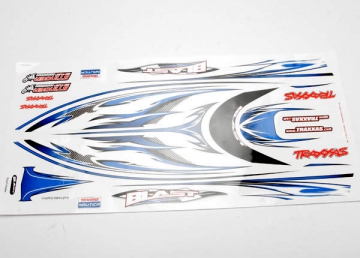Decal Sheet Blast in the group Brands / T / Traxxas / Bodies & Accessories at Minicars Hobby Distribution AB (423814X)