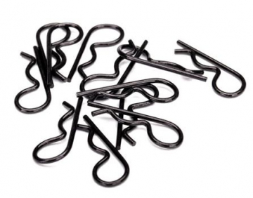 Body Clips Heavy Duty Black (12) in the group Brands / T / Traxxas / Accessories at Minicars Hobby Distribution AB (423934A)