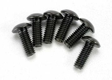 Screws M4x12mm Button-head Hex Socket (6) in the group Brands / T / Traxxas / Hardware at Minicars Hobby Distribution AB (423937)