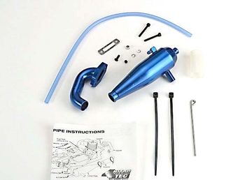 Aluminium Tuned Pipe & Header Set Nitro 4-Tec in the group Brands / T / Traxxas / Engine & Parts at Minicars Hobby Distribution AB (424486)