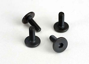 Screws M3X10mm Flat-head Hex Socket (6) in the group Brands / T / Traxxas / Hardware at Minicars Hobby Distribution AB (424859)