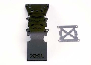 Skidplate Front Black T-Maxx in the group Brands / T / Traxxas / Spare Parts at Minicars Hobby Distribution AB (424937)
