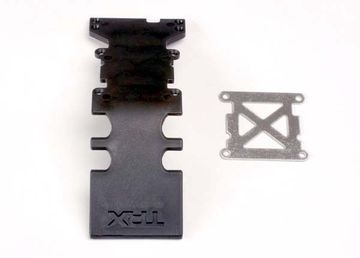 Skidplate Rear Black T-Maxx in the group Brands / T / Traxxas / Spare Parts at Minicars Hobby Distribution AB (424938)