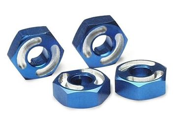 Wheel Hubs Hex 14mm Alu Blue (4) T-Maxx/ Slayer Pro in the group Brands / T / Traxxas / Spare Parts at Minicars Hobby Distribution AB (424954X)