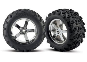 Wheels & Tires Maxx/Hurricane (14mm) 3.8 (2) in the group Brands / T / Traxxas / Tires & Wheels at Minicars Hobby Distribution AB (424973R)
