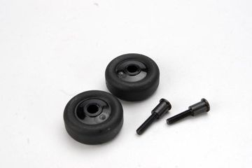 Wheelie Bar Wheels (2) in the group Brands / T / Traxxas / Spare Parts at Minicars Hobby Distribution AB (424976)