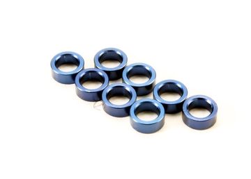Spacers Aluminium Blue (8) in the group Brands / T / Traxxas / Spare Parts at Minicars Hobby Distribution AB (425133A)