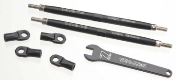 Turnbuckle Toe Links Rear 124mm Alu Black (2) E/T-Maxx in the group Brands / T / Traxxas / Spare Parts at Minicars Hobby Distribution AB (425143A)