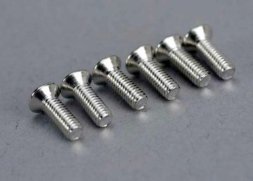 Screws M2.6x8mm Countersunk (6) in the group Brands / T / Traxxas / Hardware at Minicars Hobby Distribution AB (425169)