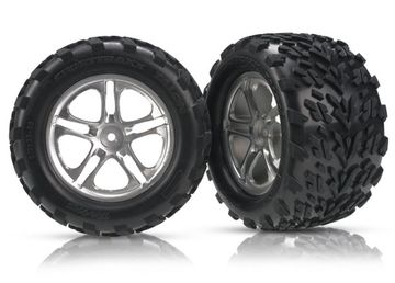 Tires & Wheels Talon/SS Satin (14mm) 3.8 (2) in the group Brands / T / Traxxas / Tires & Wheels at Minicars Hobby Distribution AB (425174A)