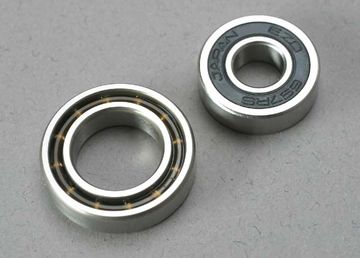 Ball bearings 7x17x5mm och 12x21x5mm TRX 2.5/3.3 in the group Brands / T / Traxxas / Engine & Parts at Minicars Hobby Distribution AB (425223)