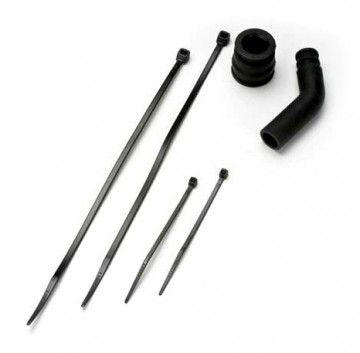 Pipe Coupler Set Black in the group Brands / T / Traxxas / Engine & Parts at Minicars Hobby Distribution AB (425245X)