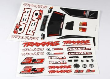 Decal sheets Revo 3.3 in the group Brands / T / Traxxas / Bodies & Accessories at Minicars Hobby Distribution AB (425313R)