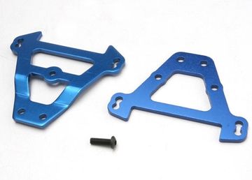 Bulkhead Tie Bars Alu Blue F&R Revo/ Slayer Pro/ Summit in the group Brands / T / Traxxas / Spare Parts at Minicars Hobby Distribution AB (425323)