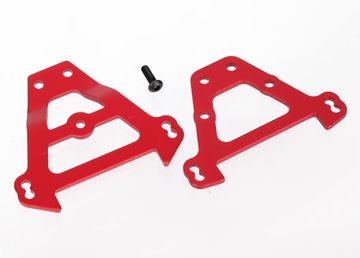 Bulkhead Tie Bars Alu Red F&R Revo/ Slayer Pro/ Summit in the group Brands / T / Traxxas / Spare Parts at Minicars Hobby Distribution AB (425323R)