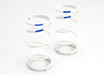 Shock Springs GTR White (1.6 Rate Blue) (2) in the group Brands / T / Traxxas / Spare Parts at Minicars Hobby Distribution AB (425434)