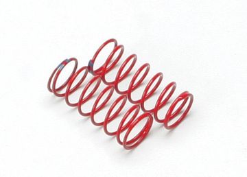 Shock Springs GTR Red (1.6 Rate Blue) (2) in the group Brands / T / Traxxas / Spare Parts at Minicars Hobby Distribution AB (425434A)