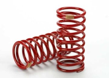 Shock Springs GTR Red (2.6 Rate Yellow) (2) in the group Brands / T / Traxxas / Spare Parts at Minicars Hobby Distribution AB (425435)