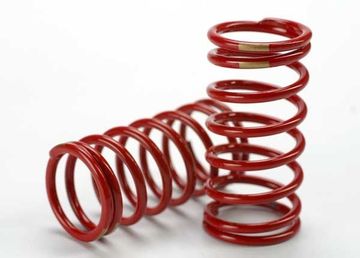 Shock Springs GTR Red (3.8 Rate Gold) (2) in the group Brands / T / Traxxas / Spare Parts at Minicars Hobby Distribution AB (425439)