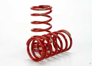 Shock Springs GTR Red (4.1 Rate Tan) (2) in the group Brands / T / Traxxas / Spare Parts at Minicars Hobby Distribution AB (425440)