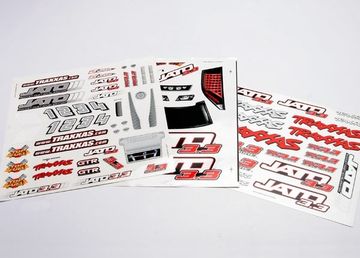 Decal Sheet Jato 3.3 in the group Brands / T / Traxxas / Bodies & Accessories at Minicars Hobby Distribution AB (425513X)