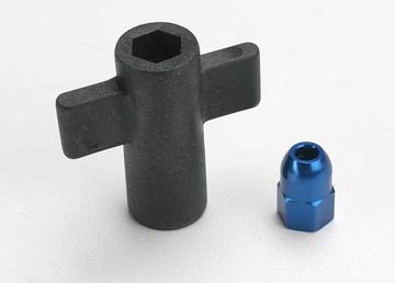 Antenna Crimp Nut Blue in the group Brands / T / Traxxas / Spare Parts at Minicars Hobby Distribution AB (425526)