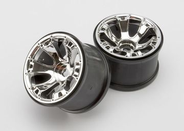 Wheels Geode (17mm) 3.8 (2) in the group Brands / T / Traxxas / Tires & Wheels at Minicars Hobby Distribution AB (425671)