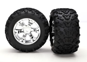 Tires & Wheels Maxx/Geode (17mm) 3.8 (2) in the group Brands / T / Traxxas / Tires & Wheels at Minicars Hobby Distribution AB (425674)