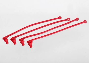 Body Clip Retainer Red (4) in the group Brands / T / Traxxas / Accessories at Minicars Hobby Distribution AB (425752)