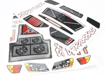 Decal sheet Slash in the group Brands / T / Traxxas / Bodies & Accessories at Minicars Hobby Distribution AB (425813)