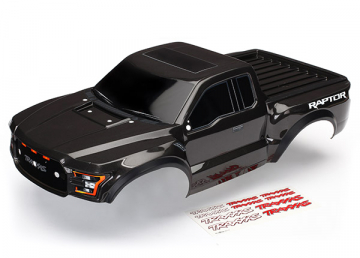 Body Ford Raptor Black Heavy Duty in the group Brands / T / Traxxas / Bodies & Accessories at Minicars Hobby Distribution AB (425826A)